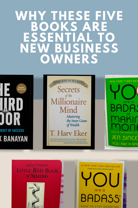 Why These FIVE BOOKS Are Essential for New Business Owners